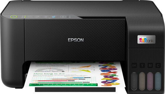 Принтер струйный Epson EcoTank ET-2815 цветной 5760 x 1440 DPI A4 прямое печатание черный