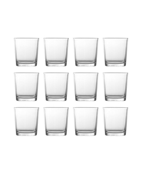 Barca Rocks DOF Glasses 12.75 oz, Set of 12