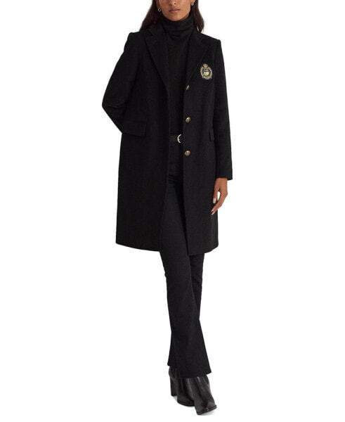 Women's Single-Breasted Peacoat