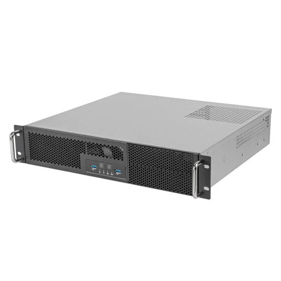 SilverStone SST-RM23-502-MINI - Rackmount Server Gehäuse, 2U, Micro-ATX - schwarz