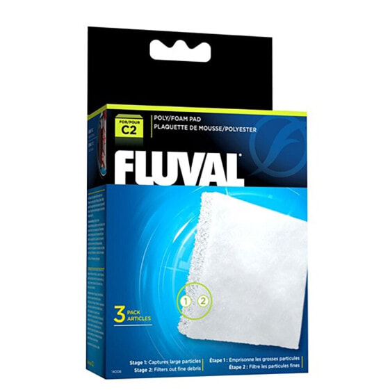 FLUVAL C2 polyester and foam pad 3 units