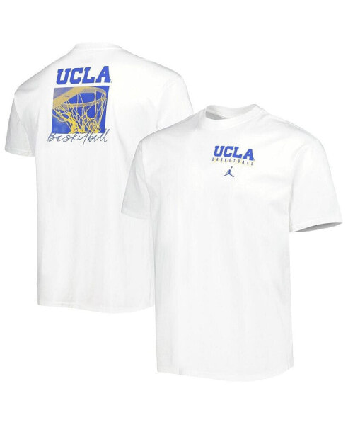 Men's White UCLA Bruins Basketball Movement Max90 T-shirt