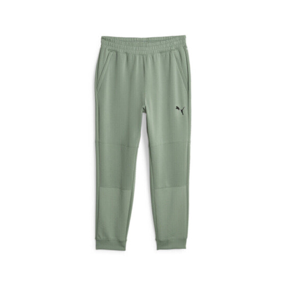 Puma Fit Double Jogger Mens Green Casual Athletic Bottoms 52387844