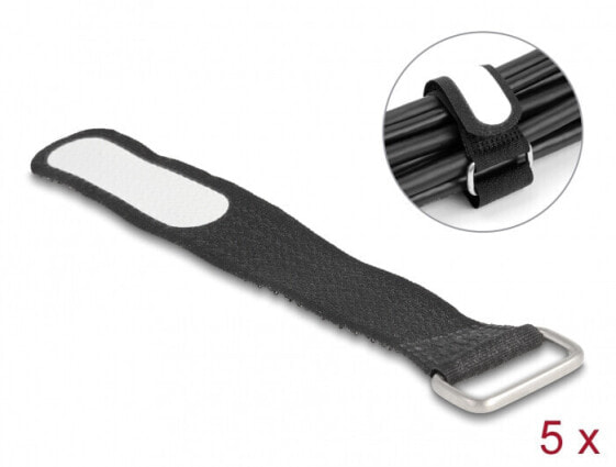 Delock 19603 - Cable tie mount - Nylon - Black