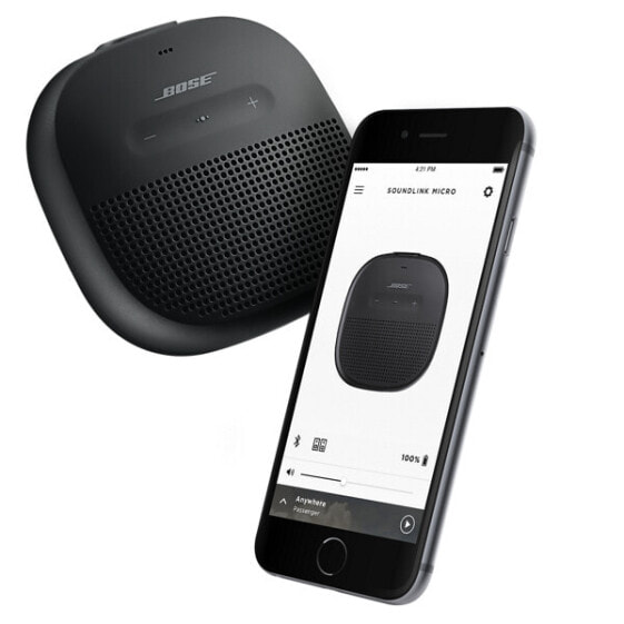 Bose SoundLink Micro Bluetooth speaker, 1.0 Kanäle, 2400 - 2800 Hz, Kabellos, 9 m, Mikro-USB, Schwarz