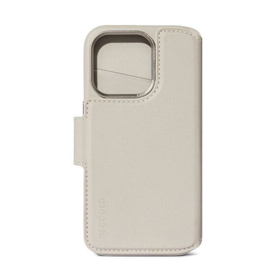 Чехол для смартфона Decoded Leder Wallet mit MagSafe für iPhone 15 Pro Max"Ton iPhone 15 Pro Max