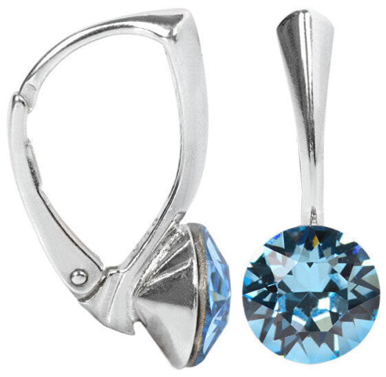 Charming silver earrings Xirius Aquamarine