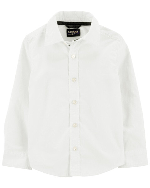 Toddler Uniform Button-Front Shirt 2T