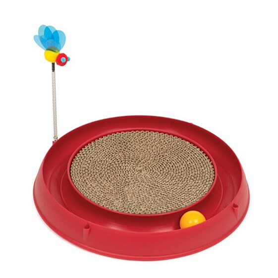 CATIT Play circuit ball toy with scrtatch pad