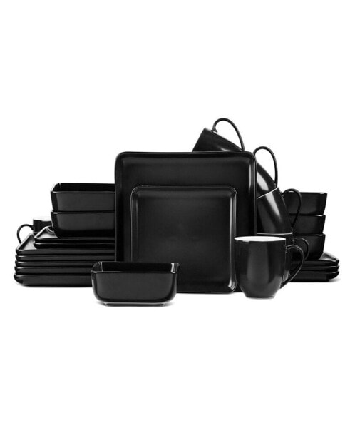 Amy 24 Piece Dinnerware Set, Service for 6