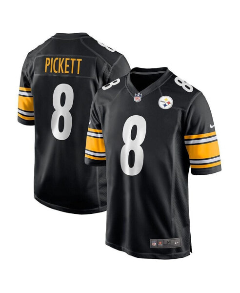 Big Boys Kenny Pickett Black Pittsburgh Steelers Game Jersey