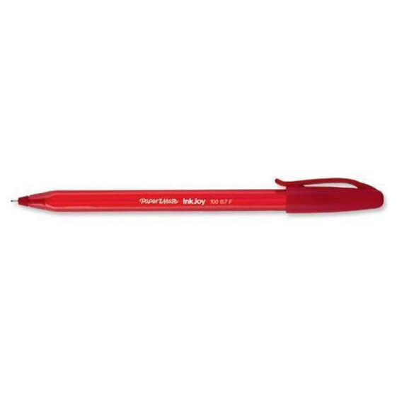 Ручка шариковая Paper Mate Inkjoy 100, 1 мм, красный