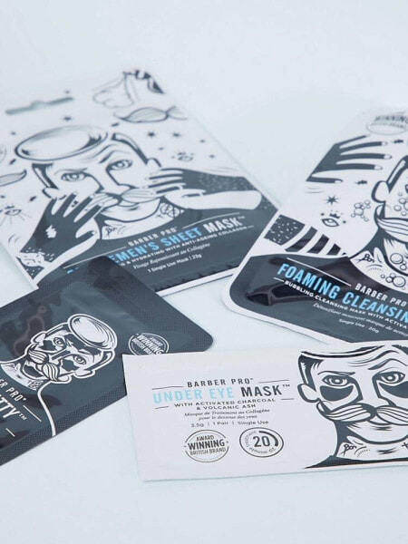 Barber Pro Skin Revival Mask Set