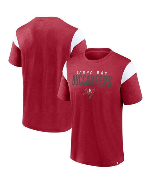 Men's Red Tampa Bay Buccaneers Home Stretch Team T-shirt