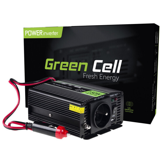 Автомобильный инвертор Green Cell INV06 Universal 12V 150W 230V DC-to-AC