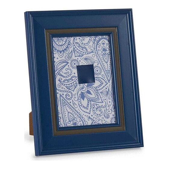 Фото рамка стеклянный синий Gift Decor Crystal Blue Plastic 21 x 26 x 2 см