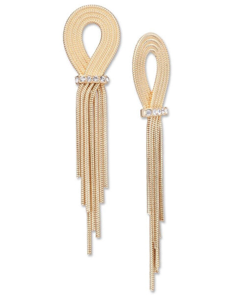 Pavé Looped Chain Statement Earrings, Created for Macy's