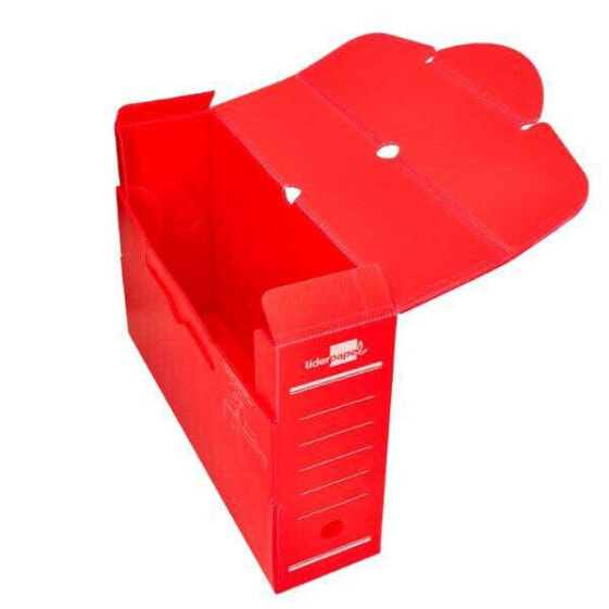 LIDERPAPEL Definitive plastic file box 360x260x100 mm