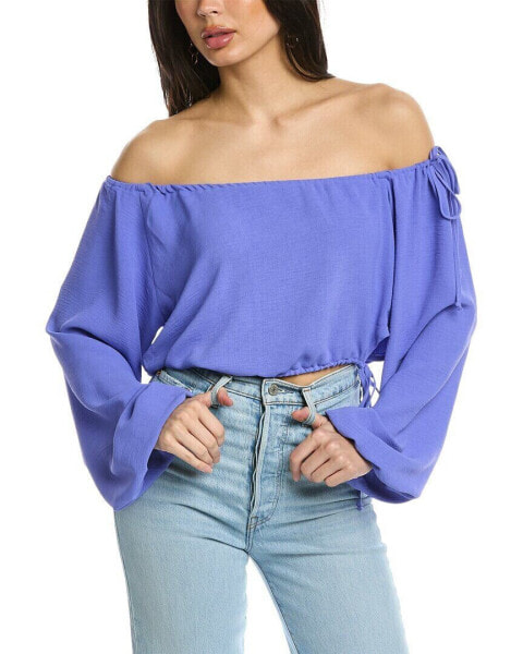 Destinaire Top Women's Purple Xs