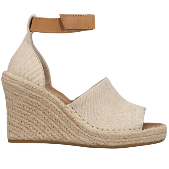 TOMS Marisol Espadrille Wedge Womens Beige Casual Sandals 10016358