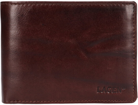 Pánská kožená peněženka LG-2111 BRN
