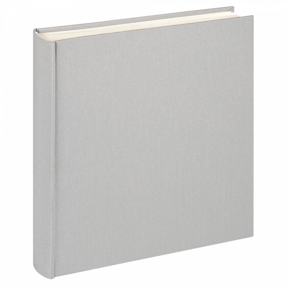 Walther FA-508-D - Grey - 100 sheets - Perfect binding - Cardboard - Linen - White - 300 mm