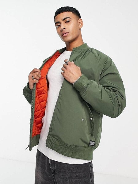 Levi's Filbert bomber jacket in green