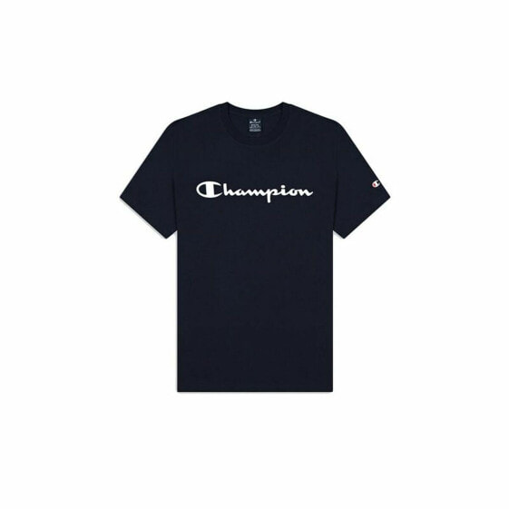 Футболка с коротким рукавом мужская Champion Crewneck Синий