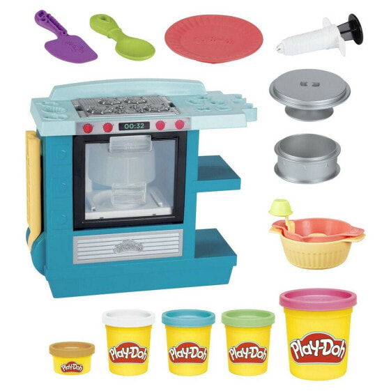 Лепка Hasbro Пластилиновая игра Playdoh Rising Cake Oven F1321 Белый Разноцветный