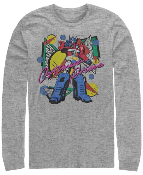 Men's Transformers Generations Eighties Optimus Long Sleeve T-shirt