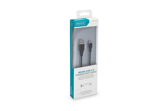 DIGITUS USB 2.0 connection cable - USB A - Micro B