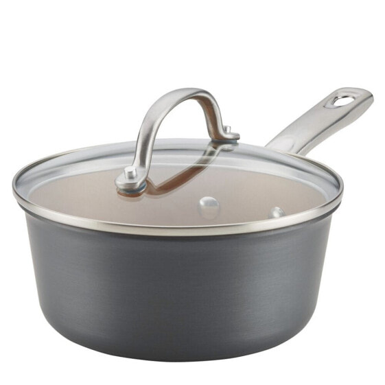 Hard Anodized 2 Qt Saucepan