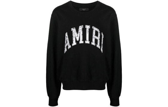 Толстовка AMIRI SS21 Logo MJSC001001-BLACK