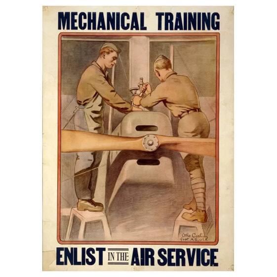 Leinwandbild Mechanical Training