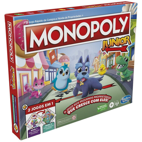 Детская настольная игра Monopoly Junior Portuguese Version Board Game