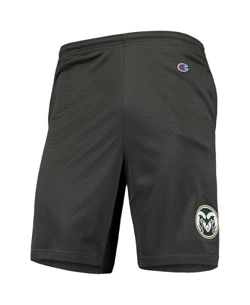Men's Charcoal Colorado State Rams College Mesh Shorts