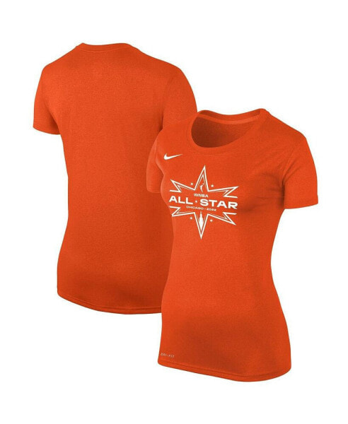 Футболка женская Nike Orange 2022 WNBA All-Star Game Logo Legend