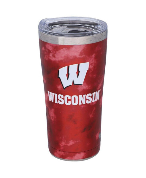 Wisconsin Badgers 20 Oz Tie-Dye Stainless Steel Tumbler