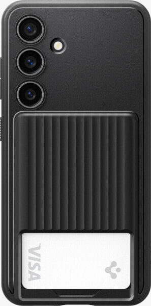 Spigen Spigen Liquid Slot, matte black - Samsung Galaxy S24+