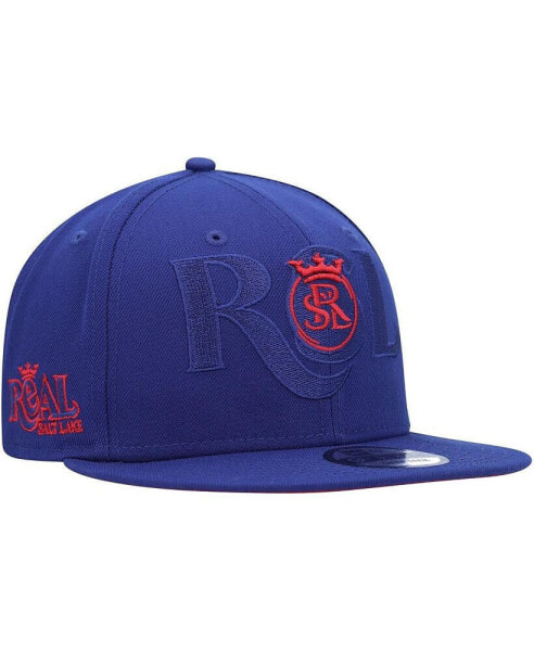 Бейсболка с крышкой New Era Real Salt Lake Kick Off 9FIFTY Blue для мужчин