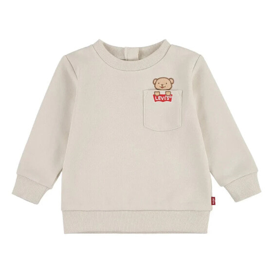 LEVI´S ® KIDS Bear Pocket Crewneck sweatshirt