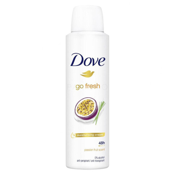 Dove Go Fresh Passion Fruit 48h 150 ml antiperspirant Deospray für Frauen