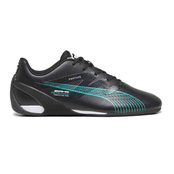 Puma Mapf1 Carbon Cat Lace Up Driving Mens Black Sneakers Casual Shoes 30754202