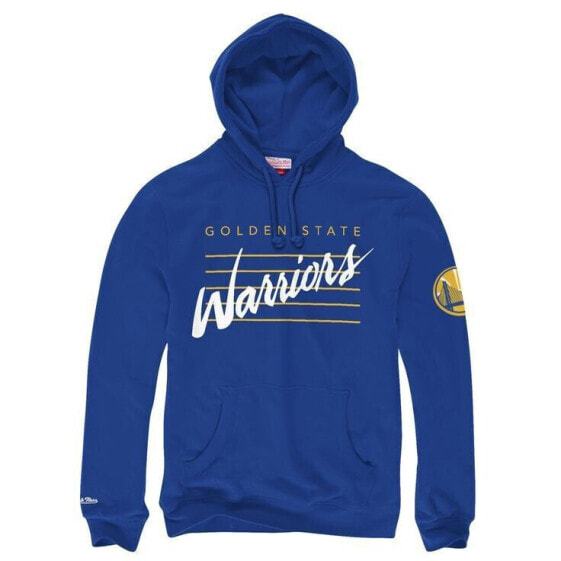 Mens Mitchell & Ness NBA Golden State Warriors Pullover Hoody