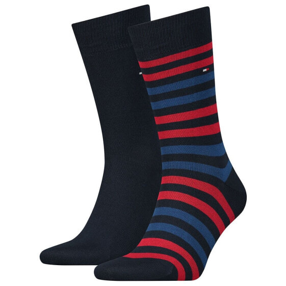 TOMMY HILFIGER Duo Stripe socks 2 pairs