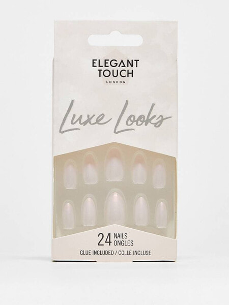 Elegant Touch Luxe Looks False Nails Sugar Glaze