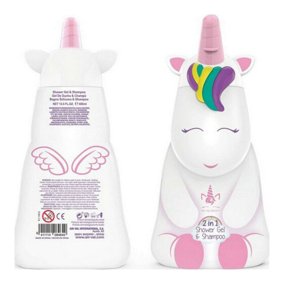 Гель и шампунь 2-в-1 Eau My Unicorn Cartoon P8472 400 ml