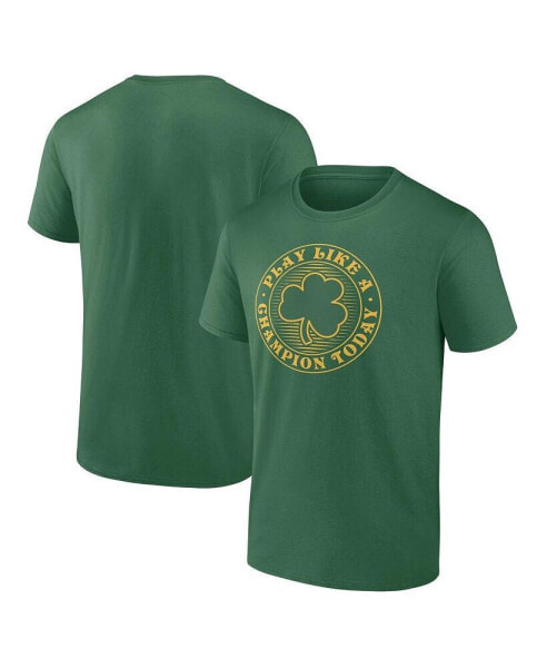 Men's Green Notre Dame Fighting Irish Play Like A Champion Today Hometown T-shirt