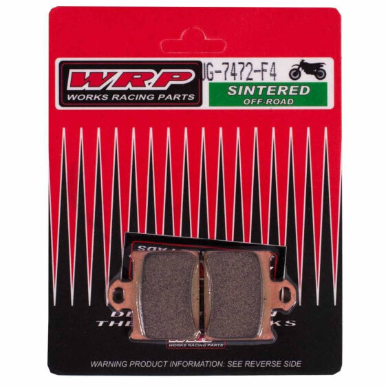 WRP F4 Off Road KTM Rear Brake Pads