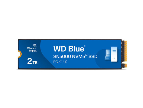 Western Digital 2TB WD Blue SN5000 NVMe SSD, PCIe Gen 4.0, up to 5,150 MB/s Read